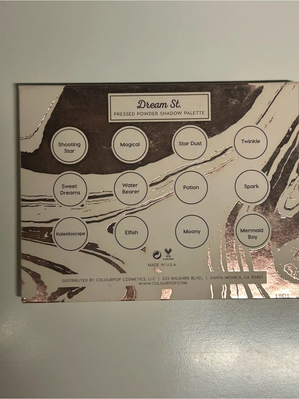 ColourPop x Kathleen Lights Dream St. Eyeshadow Palette | Limited Edition